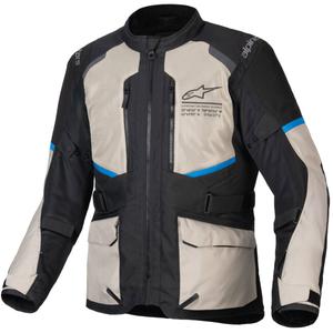 Alpinestars Andes Air Drystar Motorradjacke schwarz-grau grün-blau