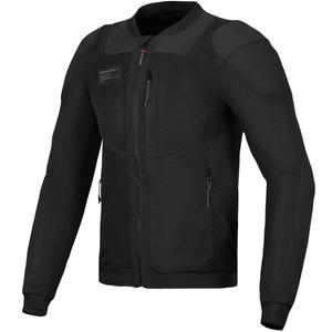 Motorradjacke Alpinestars TROOP-AIR PRO schwarz-schwarz