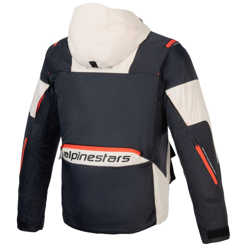 Motorradjacke Alpinestars MOGRESS AIR schwarz-mandel-orange