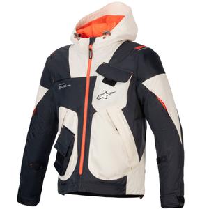 Motorradjacke Alpinestars MOGRESS AIR schwarz-mandel-orange