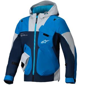 Alpinestars MOGRESS AIR Motorradjacke blau-dunkelblau-grau