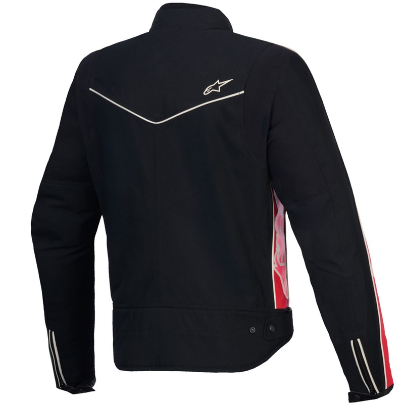 Motorradjacke Alpinestars Stella T-Dyno Wasserabweisend Damen Schwarz-Rot-Pink