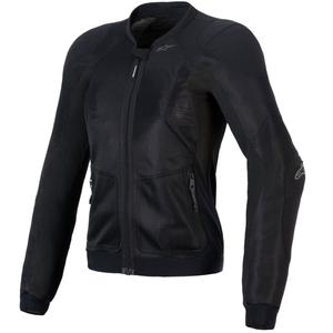 Alpinestars STELLA TROOP-AIR Damen Motorradjacke schwarz-schwarz