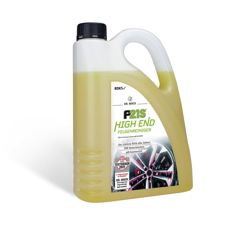 Gel-Felgenreiniger, der mit Eisenverunreinigungen reagiert Dr. Wack High End Wheel Cleaner 2 l