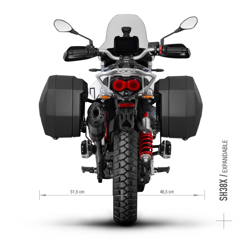 Monatgesatz 3P System SHAD für MOTO GUZZI V 85 TT 850 / Travel 2024-2026
