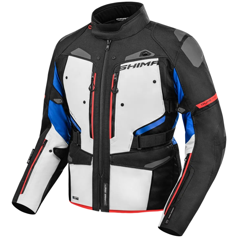 Motorradjacke Shima Dune blau
