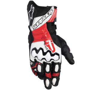 Alpinestars GP Plus R V3 Motorradhandschuhe schwarz-weiß-rot