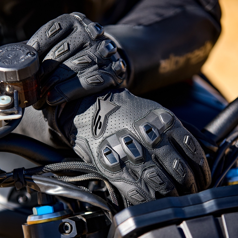 Alpinestars SP X 7 Motorradhandschuhe schwarz-schwarz
