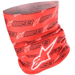 Alpinestars MM93 Halstuch Kollektion rot-schwarz-weiß