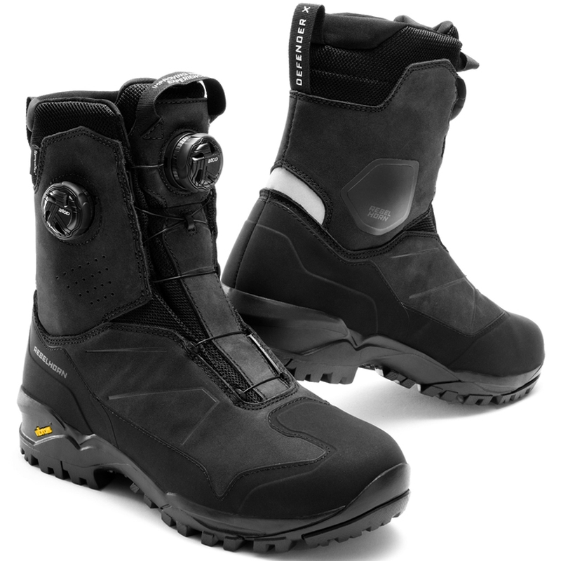 Rebelhorn Defender X Motorradstiefel schwarz