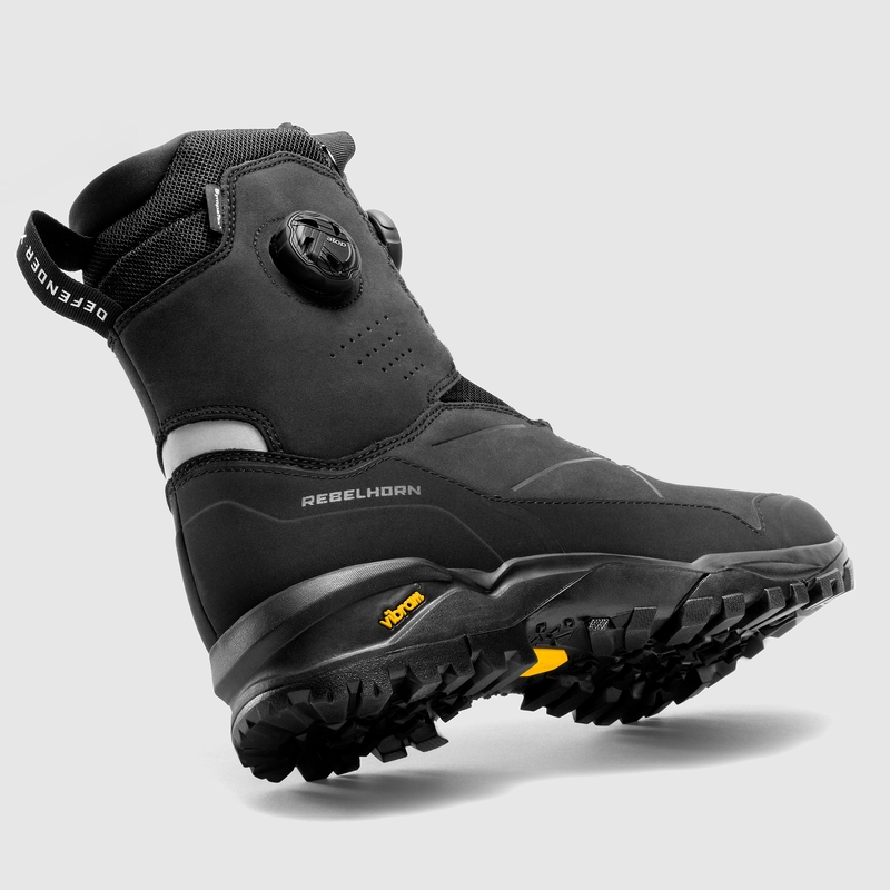 Rebelhorn Defender X Motorradstiefel schwarz