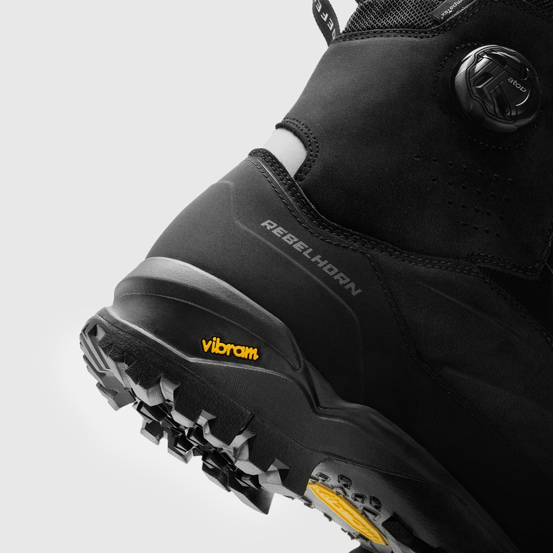 Rebelhorn Defender X Motorradstiefel schwarz