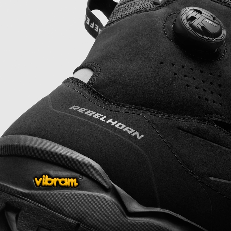 Rebelhorn Defender X Motorradstiefel schwarz
