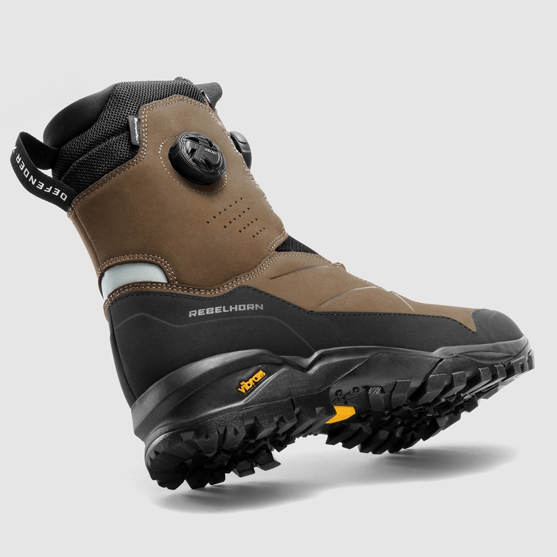 Rebelhorn Defender X Motorradstiefel braun