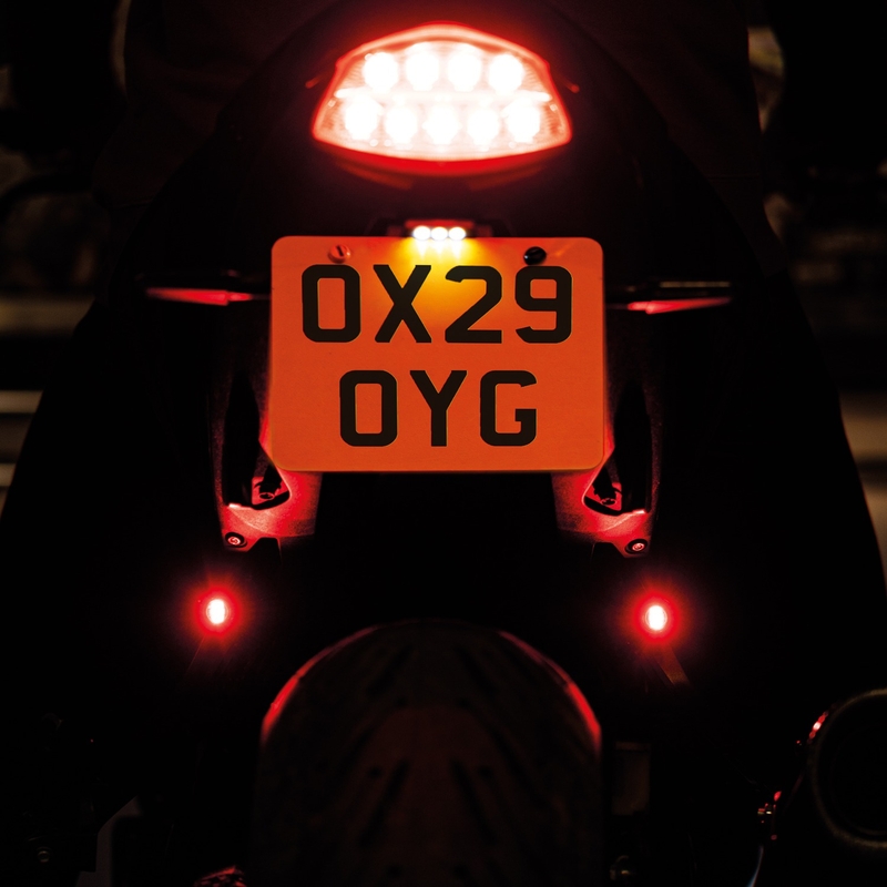 Zusatzscheinwerfer Oxford Run Light Heckset schwarz
