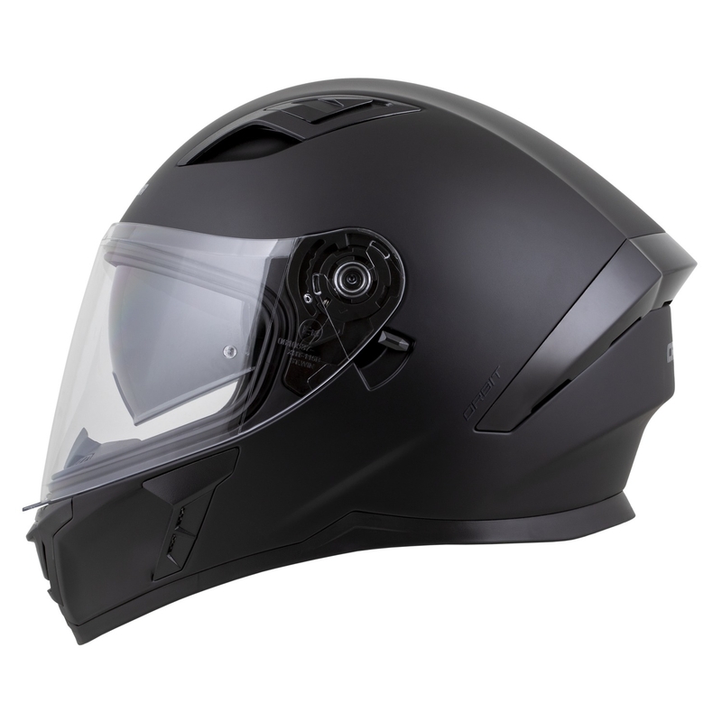 Cassida Orbit Solid Integralhelm mattschwarz-schwarz