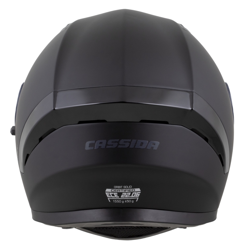 Cassida Orbit Solid Integralhelm mattschwarz-schwarz