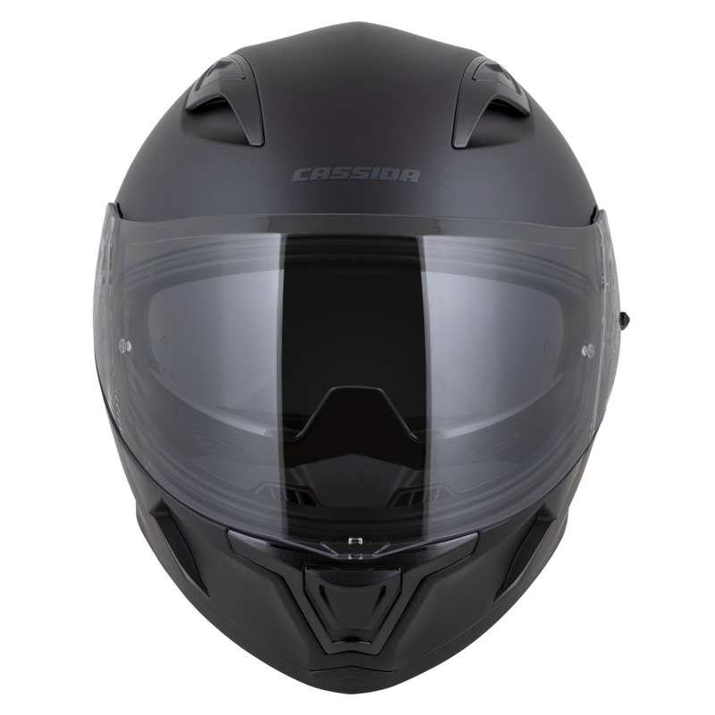 Cassida Orbit Solid Integralhelm mattschwarz-schwarz