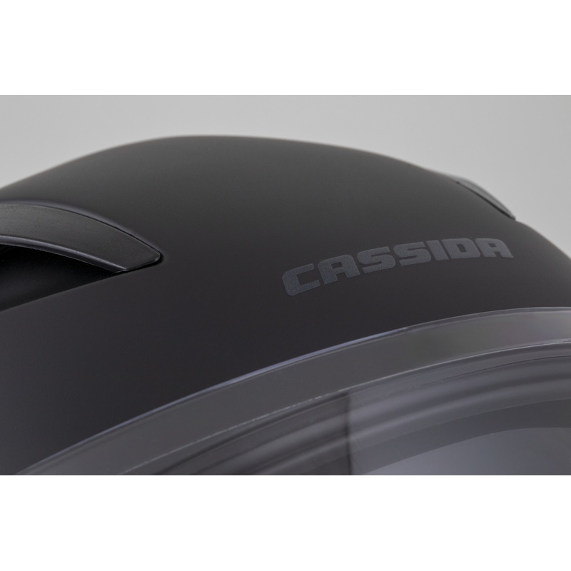 Cassida Orbit Solid Integralhelm mattschwarz-schwarz