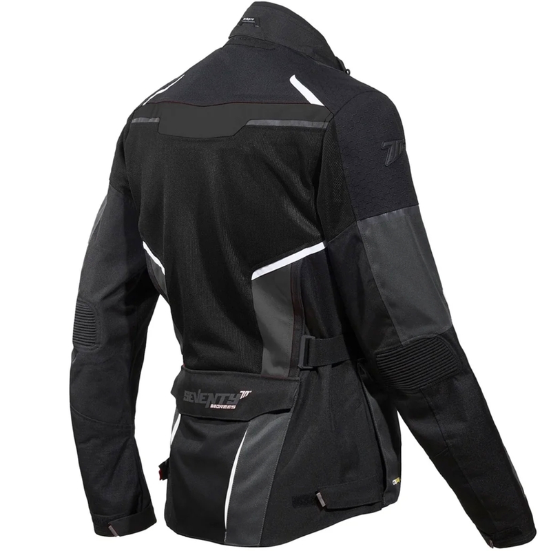 Seventy Degrees SD-JT70 Atacama Motorradjacke schwarz-grau-weiß