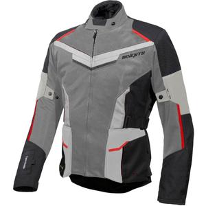 Seventy Degrees SD-JT70 Atacama Motorradjacke schwarz-grau-rot