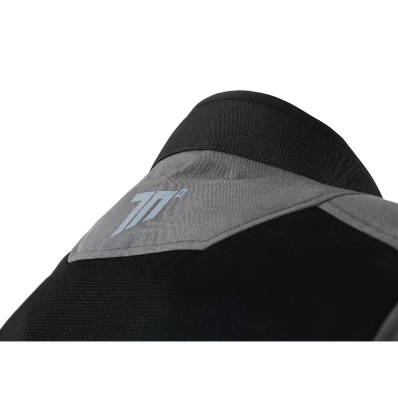 Motorradjacke Seventy Degrees SD-JT66 Sahara schwarz-fluo gelb