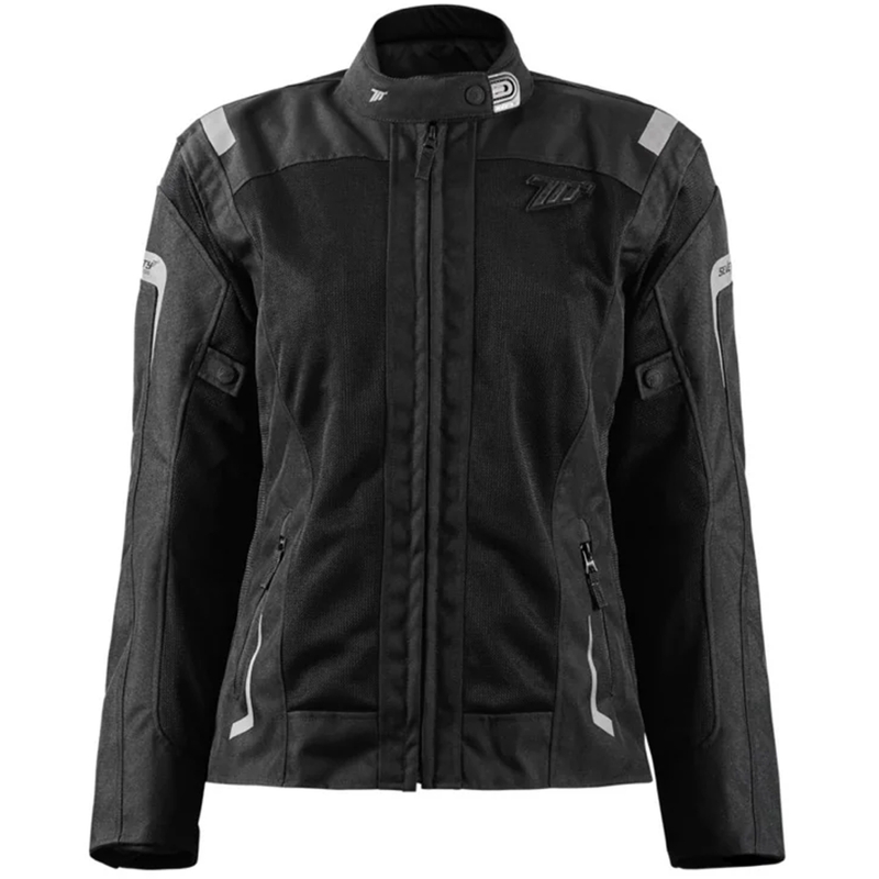 Damen Motorradjacke Seventy Degrees SD-JT68 Sahara schwarz