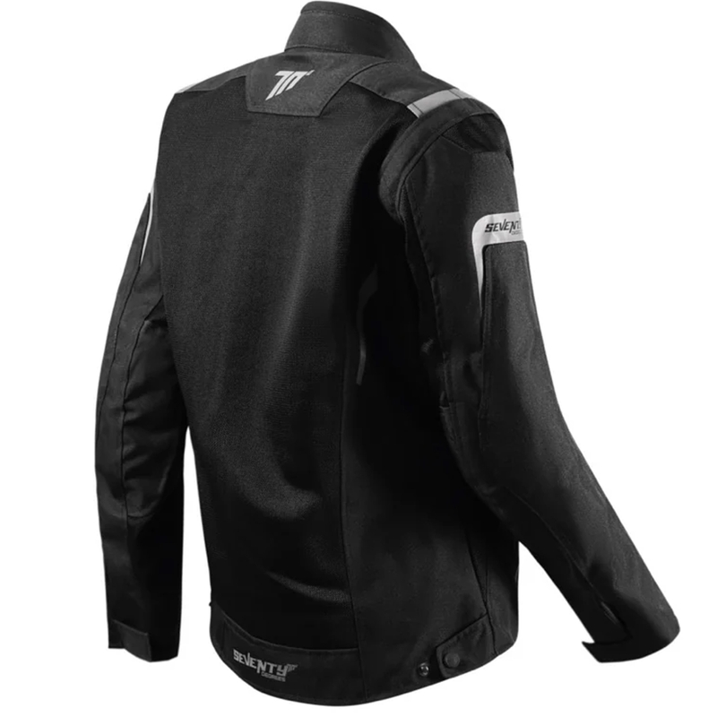 Damen Motorradjacke Seventy Degrees SD-JT68 Sahara schwarz