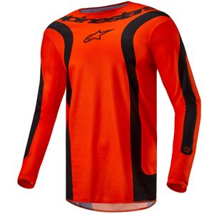 Alpinestars Fluid Lurv 2024 Motocross-Trikot orange-schwarz