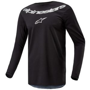 Alpinestars Fluid Lucent Motocross-Trikot schwarz-silber