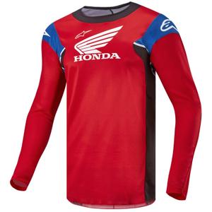 Alpinestars Racer Iconic Honda Collection Motocross Jersey Rot-Schwarz-Blau-Weiß