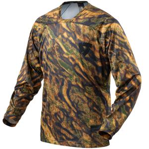 Motocross-Trikot Revit Emulsion braun-schwarz