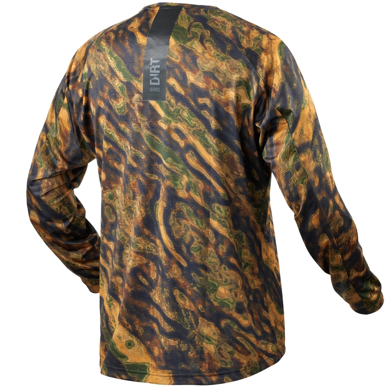 Motocross-Trikot Revit Emulsion braun-schwarz