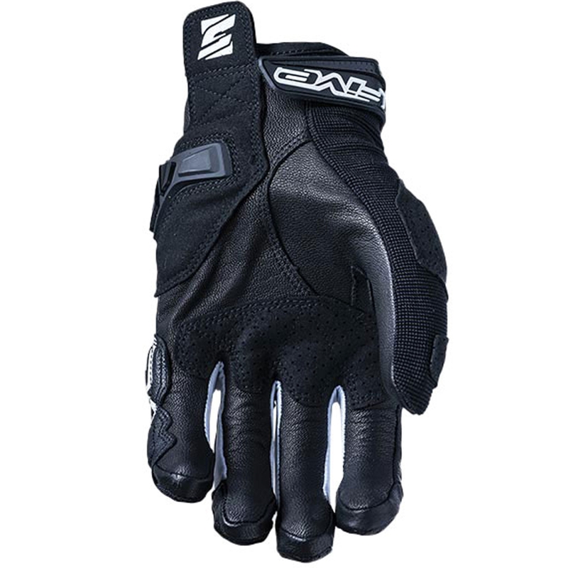 Motorradhandschuhe Five SF3 schwarz-weiß