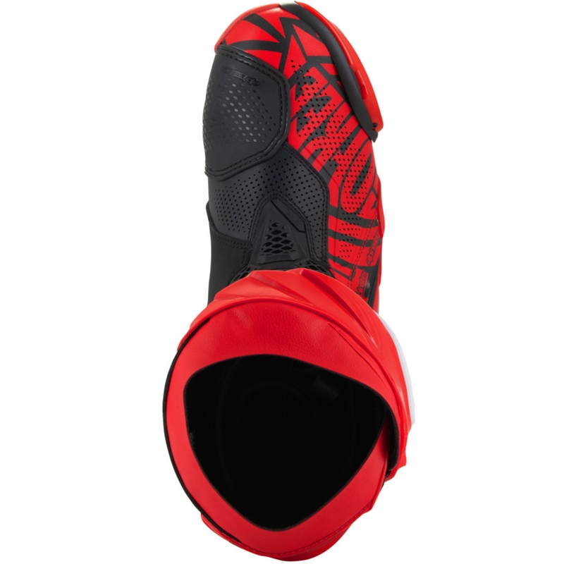 Alpinestars Supertech R Vented Motorradstiefel limitierte Edition Francesco Bagnaia rot-schwarz