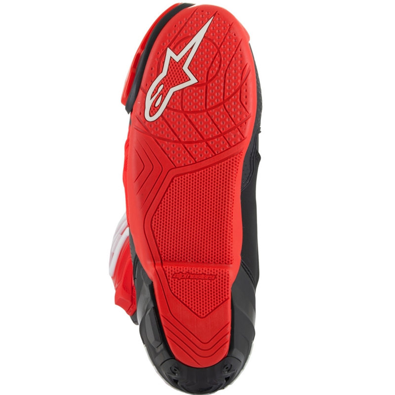 Alpinestars Supertech R Vented Motorradstiefel limitierte Edition Francesco Bagnaia rot-schwarz