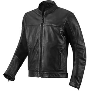 Seventy Degrees SD-JL4 Legend Classic Leder-Motorradjacke Schwarz