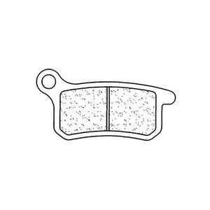 Bremsbeläge CL BRAKES 1078 MX10 (XC7)