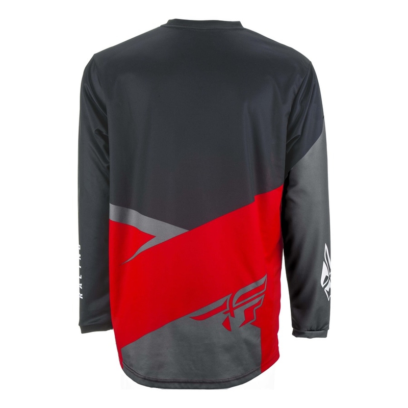 Motocross Trikot FLY Racing F-16 2019 - USA rot-schwarz-grau Ausverkauf