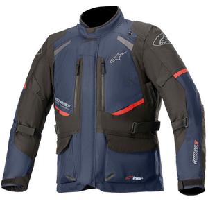 Motorradjacke Alpinestars Andes Drystar Dunkelblau-Schwarz-Rot