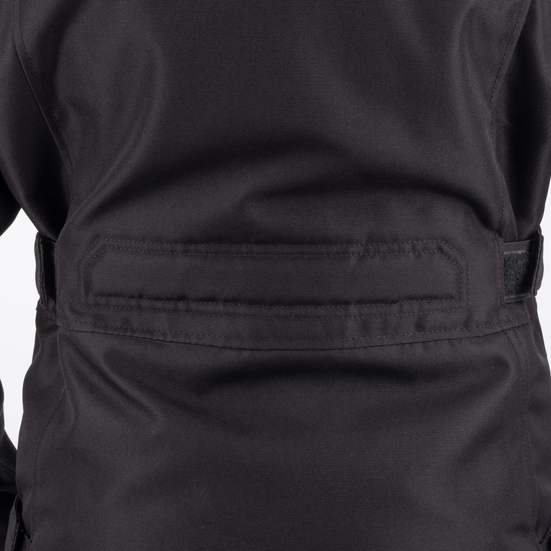 Oxford Spartan Long WP Damen Motorradjacke Schwarz