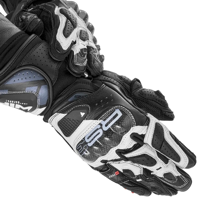Shima RS-3 Motorradhandschuhe weiß