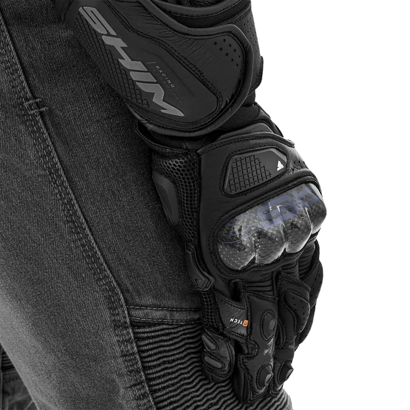 Motorradhandschuhe Shima RS-3 schwarz