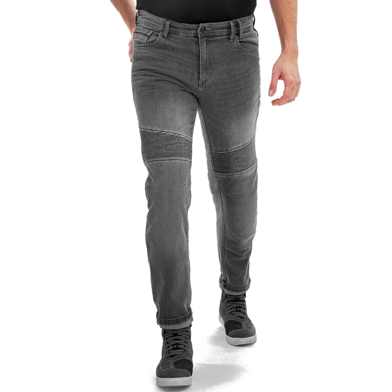 Shima Zenith graue Motorradjeans