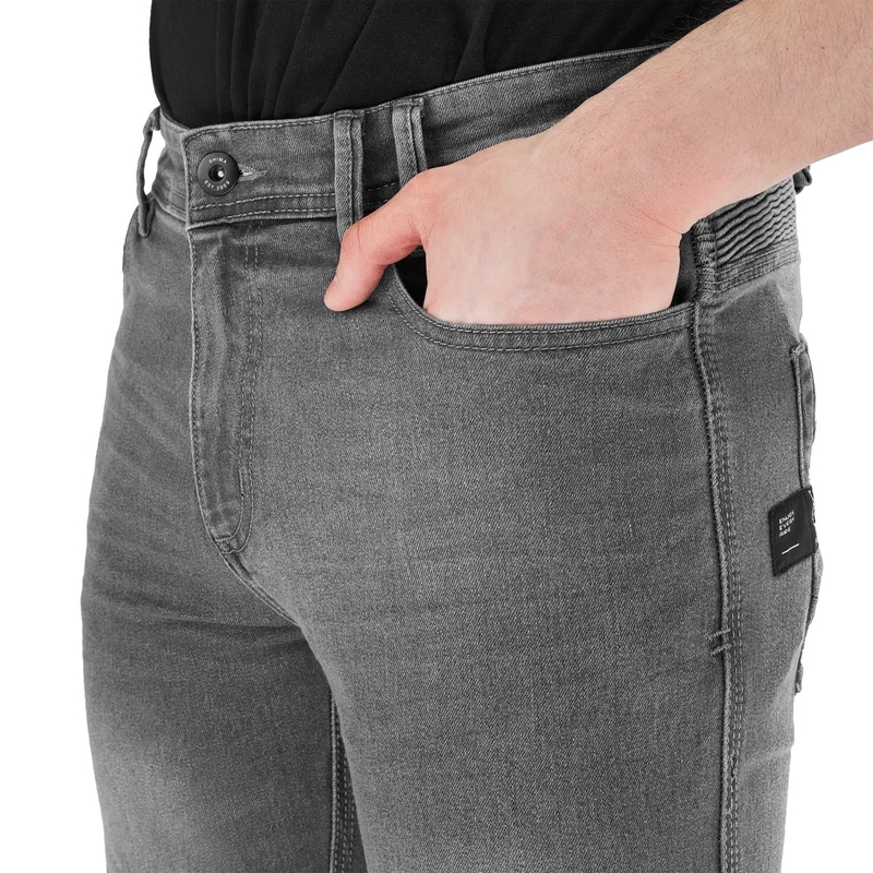 Shima Zenith graue Motorradjeans
