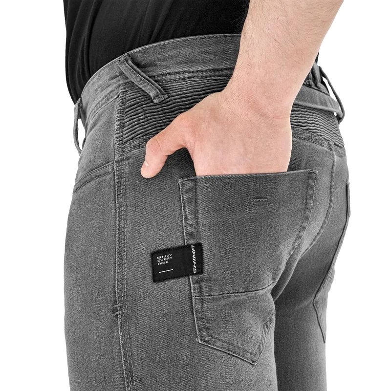 Shima Zenith graue Motorradjeans