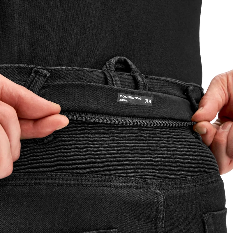 Shima Zenith Extended Motorradhose Schwarz