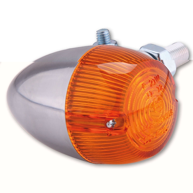 Motorradblinker Highsider Smart Bullet chrom