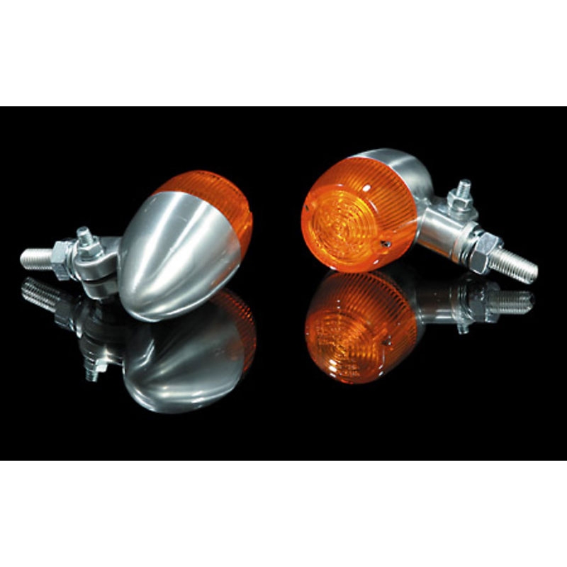 Motorradblinker Highsider Smart Bullet chrom