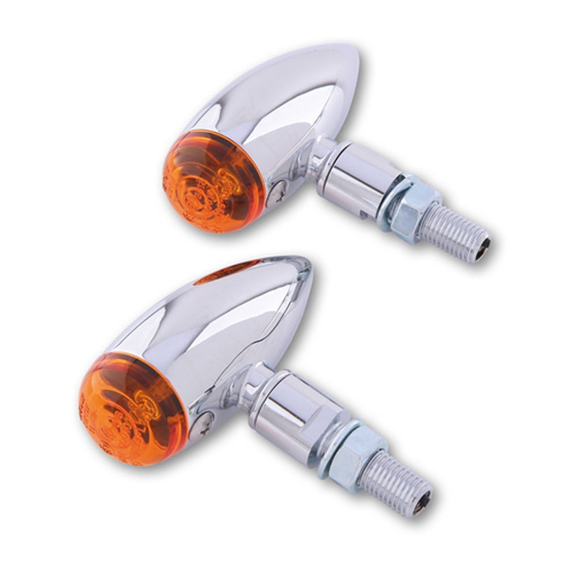 Motorradblinker Highsider Smart Micro-Bullet chrom